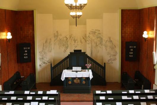 Valašské Meziříčí - kostel zevnitř
