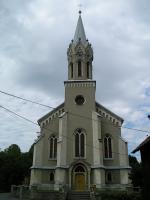 prženský kostel zvenku