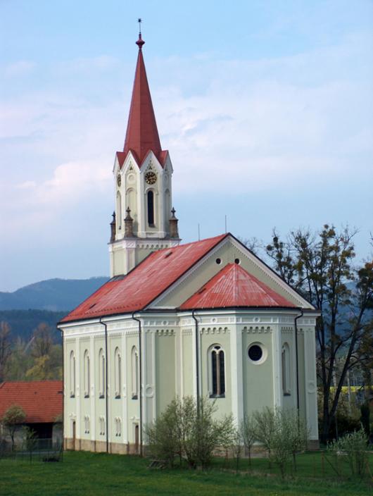 Evangelický kostel ve Stříteži n. B. 1