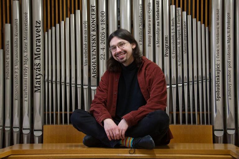 Absolventský koncert Matyáše Moravetze
